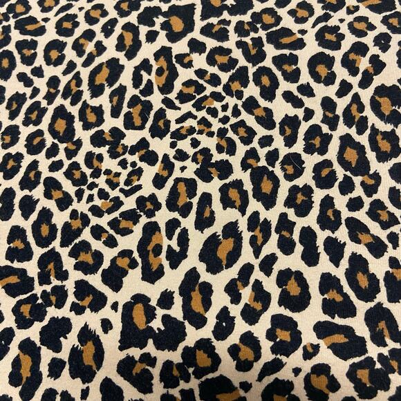 Boutique Plus Skirt Leopard Stretch Wide Waist Band Size OX Straight Pencil - Picture 2 of 5